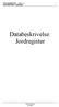 SOSI standard Del 2 - versjon 3.2 1 Databeskrivelse: Jordregister. Databeskrivelse: Jordregister