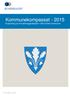 Kommunekompasset - 2015 Evaluering av forvaltningspraksisen i Øvre Eiker kommune