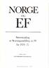 NORGE. Sammendrag av Stortingsmelding nr. 90 for 1970-71 OSLO 1971 UTENRIKSDEPARTEMENTET