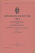 JORDBRUKSSTATISTIKK (LANDBRUKSAREAL HUSDYRHOLD M.V.) NORGES' OFFISIELLE STATISTIKK XI. 69.