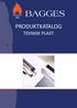 PRODUKTKATALOG TEKNISK PLAST