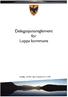 Delegasionsreglement for. Loppa kommune