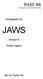 Hurtigtaster for JAWS. Versjon 4. Norsk utgave. Bo Jo Tveter AS