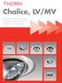 Chalice, LV/MV. Konkurransedyktige produkter av høy kvalitet. Komplett serie med produkter for 12v og 230v
