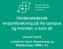 Verdensledende enzymforskning på Ås campus og hvordan vi kom dit. Vincent Eijsink Institutt for Kjemi, Bioteknologi og Matvitenskap, NMBU, Ås