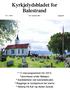 Kyrkjelydsbladet for Balestrand