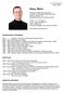 Klaus Mohn. Curriculum Vitae