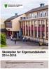 Skoleplan for Eigersundskolen 2014-2018