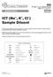 ICT (Na +, K +, Cl ) Sample Diluent