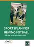 Sportsplan for Heming Fotball