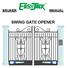BRUKER MANUAL SWING GATE OPENER