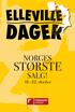 NORGES STØRSTE SALG! 18. 22. oktober