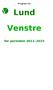 Program for Lund Venstre for perioden 2011 2015