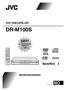 DVD VIDEOSPILLER DR-M100S PR+ RAM/RW STANDBY/ON PUSH-OPEN PR- BRUKSANVISNING LPT1023-009A