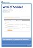 Web of Science. & Impact Factor Bibliometri. En veiledning fra Medisinsk bibliotek