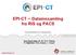 EPI-CT Datainnsamling fra RIS og PACS