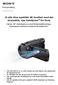 Gi alle dine øyeblikk 4K-kvalitet med det kompakte, nye Handycam fra Sony