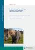 Bruk av dekken på hester i Norge. Resultater fra en nettbasert spørreundersøkelse i 2014