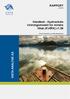 RAPPORT 2015/16. Håndbok - Kystverkets virkningsmodell for mindre tiltak (KVIRK) v1.06. Simen Pedersen og Kristin Magnussen