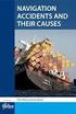 Causes and possible measures related to Marine Incidents on the Norwegian Continental Shelf