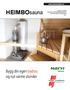 HEIMBOsauna. Bygg din egen badstu og nyt varme stunder. www.heimbohytter.no