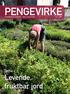 PENGEVIRKE. Tidsskrift for ny bankkultur Utgis av Cultura Bank. Tema: Levende, fruktbar jord