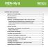 Oppdatert kostnadskatalog... 3 RENs årsmøte 2014... 3 Sjøkabelberedskap... 4 Forsknings- og Utviklingsprosjekter i REN - Status juni 2014...