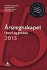 ÅRSREGNSKAPET FOR REGNSKAPSÅRET 2015 - GENERELL INFORMASJON