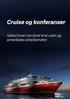 Cruise & konferansetur til Danmark torsdag 10. til lørdag 12. april