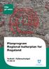 Planprogram Regional kulturplan for Rogaland