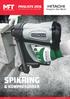 PRISLISTE 2016. Veil. priser eks. mva. 1. april 2016 SPIKRING & KOMPRESSORER. www.hitachi-powertools.no. Revidert 290216_ls. www.hitachi-powertools.