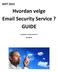 Hvordan velge Email Security Service? GUIDE