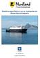 Godstransportbehov og ny kystgodsrute (Bodø-Sandnessjøen)