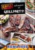 JUNI 2016 Velkommen til GRILLPARTY! BABY BACK RIBS Nordfjord, kr 159,00 pr. kg