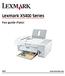 Lexmark X5400 Series. Fax guide (Faks) 2007 www.lexmark.com