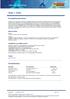 Egenskap Test/Standard Beskrivelse. matt (0-35) Flammepunkt ISO 3679 Method 1 14 C IED (2010/75/EU) (kalkulert)