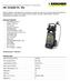 Profesjonelle høytrykksvaskere kaldtvann superklasse HD 10/25SX PL *EU