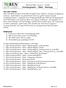 Distribusjonsnett - Kabel - Montasje. Hva skal utføres: Referanser. REN blad 9000 versjon 2 5/2007