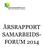 ÅRSRAPPORT SAMARBEIDS- FORUM 2014