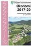 Økonomi 2017-20. Kommunestyrets vedtak 21. juni 2016