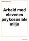 Ringebu ungdomsskole. Arbeid med elevenes psykososiale miljø