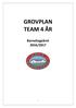 GROVPLAN TEAM 4 ÅR. Barnehageåret 2016/2017