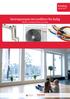 Varmepumper/aircondition for bolig Tilbehør, montasjemateriell og verktøy. Katalog Januar 2014