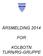 ÅRSMELDING 2014 FOR KOLBOTN TURN/RG-GRUPPE