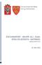 Kommunesammenslåing Hof og Holmestrand STATUSRAPPORT - GRUPPE 18.1 - PLAN- BYGG OG GEODATA - MATRIKKEL ARBEIDSGRUPPE 18.1