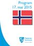 Program 17. mai 2015