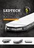 LEDTECH VARSELLYS KATALOG 5ÅR