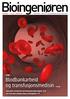 TEMA Blodbankarbeid og transfusjonsmedisin 11-26