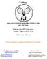 Vedlegg OSLOSTUDENTENES IDRETTSKLUBB OSI TENNIS. Møte nr. 4 for OSI Tennis styret Torsdag 7. april 2016 kl. 18.00. Sted: Domus Athletica