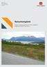 Naturmangfold. Rapport til detaljregulering for fv. 866 Langbakken, Skjervøy kommune, Troms fylke